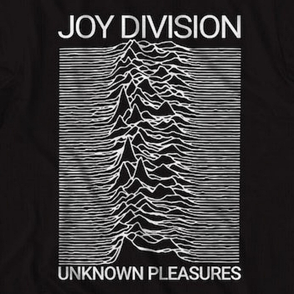 Joy Division Unknown Pleasures Album Shirt - Picture 2 of 3